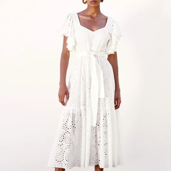 sachin and babi light blue dress MILLE DAISY DRESS - Day dress - white main image 1